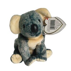 Ty Beanie Baby Eucalyptus Koala Bear Plush Toy 6" DOB April 28, 1999 Vtg